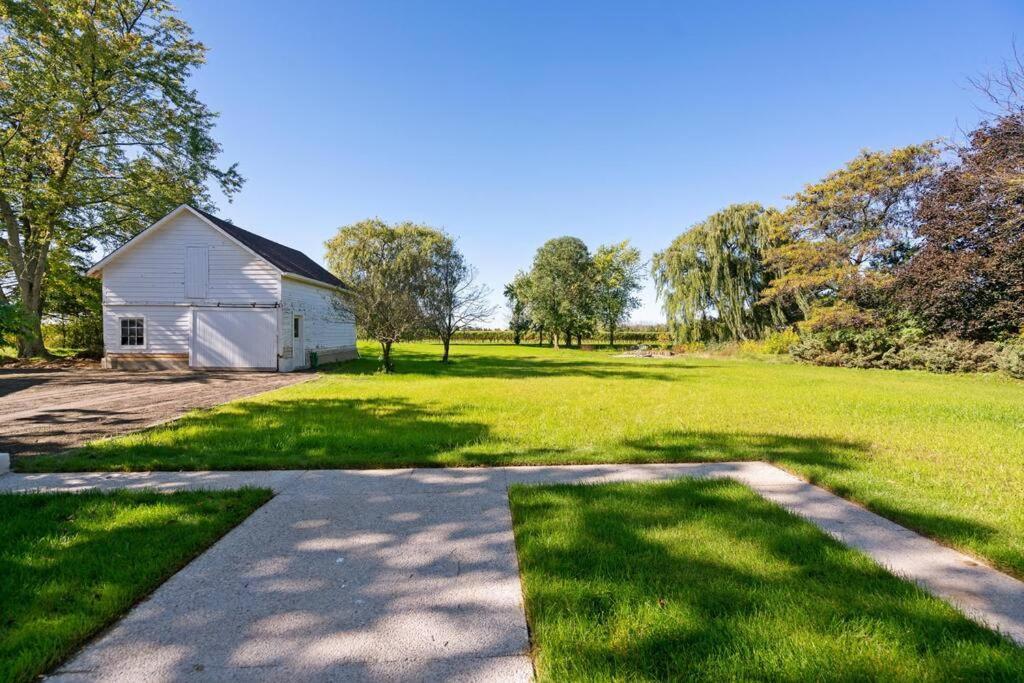 Waterfront Niagara-On-The-Lake Farmhouse On A Vineyard Vila Exterior foto